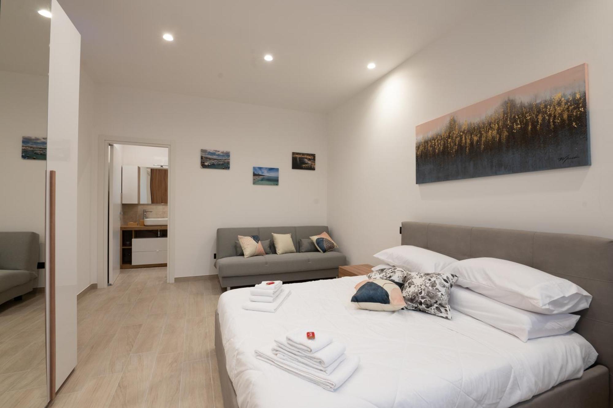 Da Zia Gina Locazione Turistica Hotell Bisceglie Rum bild